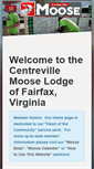 Mobile Screenshot of centrevillemoose.com