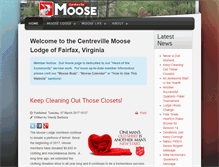 Tablet Screenshot of centrevillemoose.com